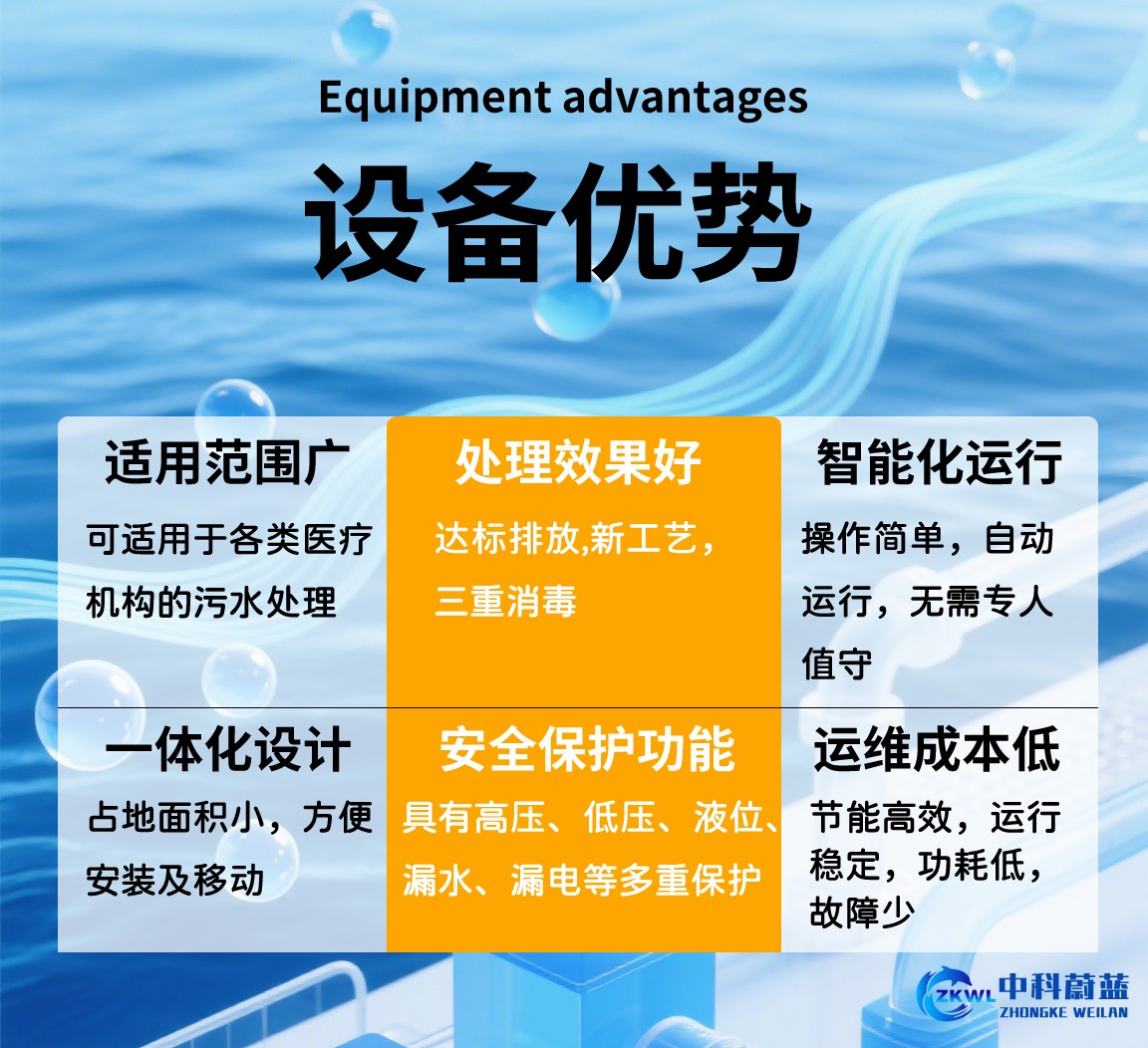 中医医院医疗污水处理设备优势